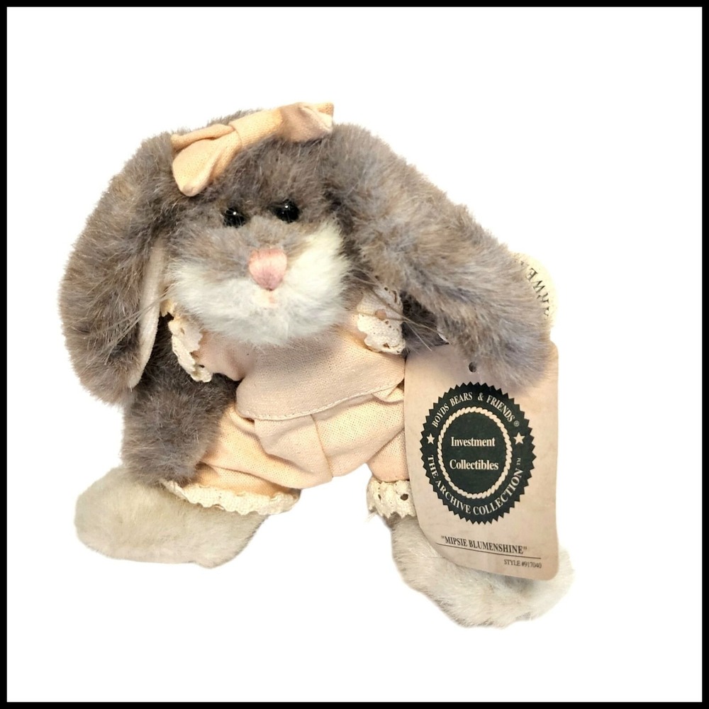 Boyds‎  Bears & Friends Investment Collectibles Mipsie Blumenshine Rabbit 8"
